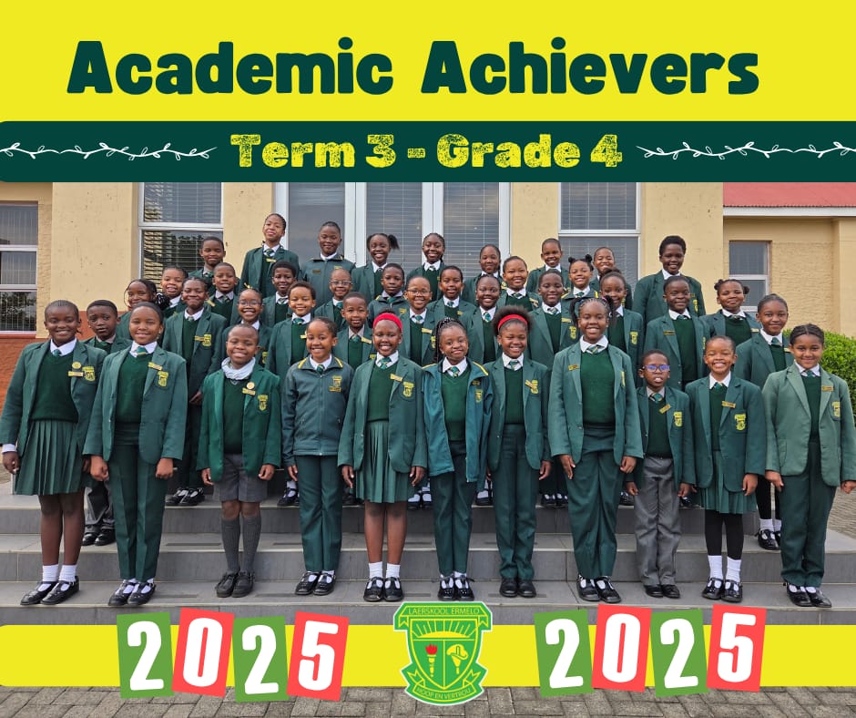 Laerskool Ermelo Celebrates Over 100 Distinctions in Term 3